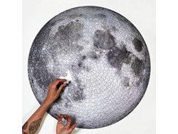 Rompecabezas Circular De 1000 Piezas: Espacio, Luna, Tierra, Diy, Educativo, Antiestrés, 67,6 Cm