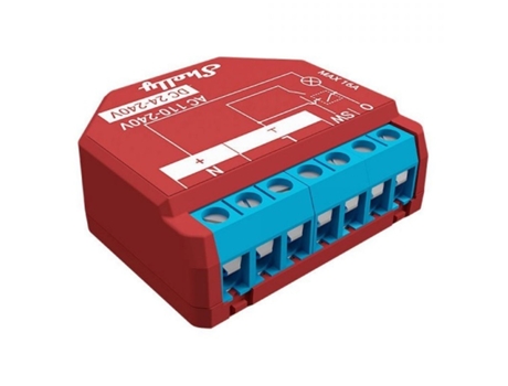 Interruptor Inalámbrico SHELLY Plus 1Pm Wifi Relay Switch