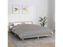 Manta Con Peso Tela Gris 220x235 Cm 15 Kg