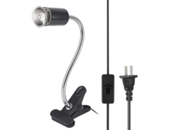 2026-lámpara De Calor Para Reptiles 25w Clip-on Para Acuario Anfibios Tortuga Luz De Calor