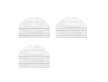 16pcs panos de esfregão para aspirador de pó xiaomi roborock t7 t7s t7plus