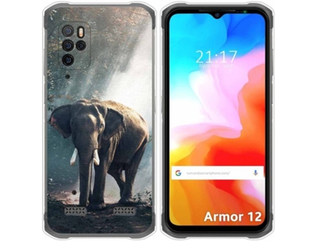 Carcasa Ulefone Armor 12 5G TUMUNDOSMARTPHONE Dibujos Elefante Multicolor