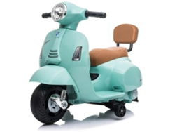 Mini Scooter Eléctrico Para Niños - Vespa Gts 6v - 1 A 3 Años - Azul