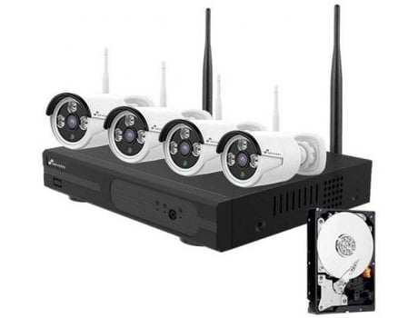 Kit de Vigilancia Nivian NV-KIT830W-4CAM-1TB