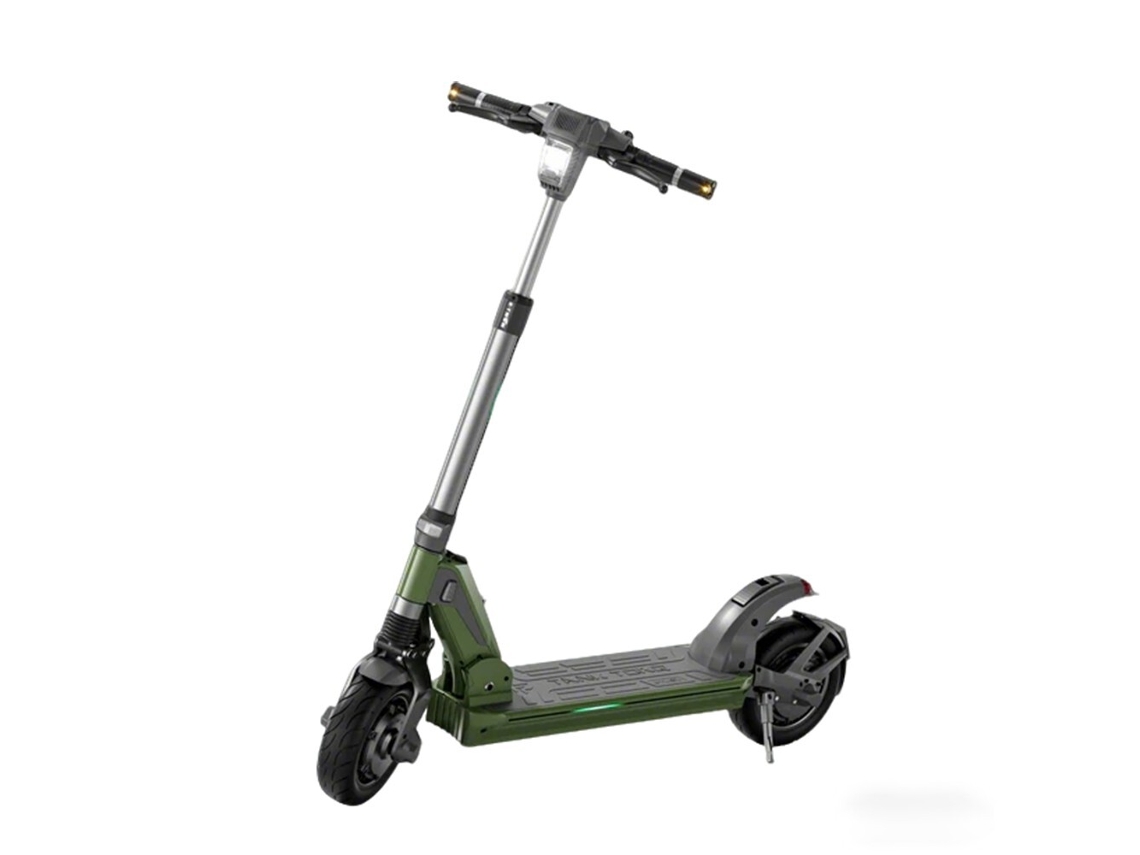 Patinete eléctrico Tanktorq TK2 con motor dual, neumáticos sin cámara de 9 pulgadas y control por app. Tank Torq