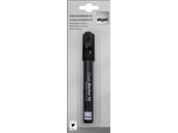 Marcador para Pizarra SIGEL GL180 (Negro - Puenta de 1.0 - 5.0 mm)