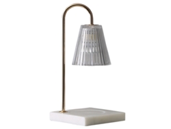 Luz Aquecedor Vela Vidro Transparente Timer 2 Lâmpadas Base Madeira Luz Vela Dimmável Decoração Quarto Velas