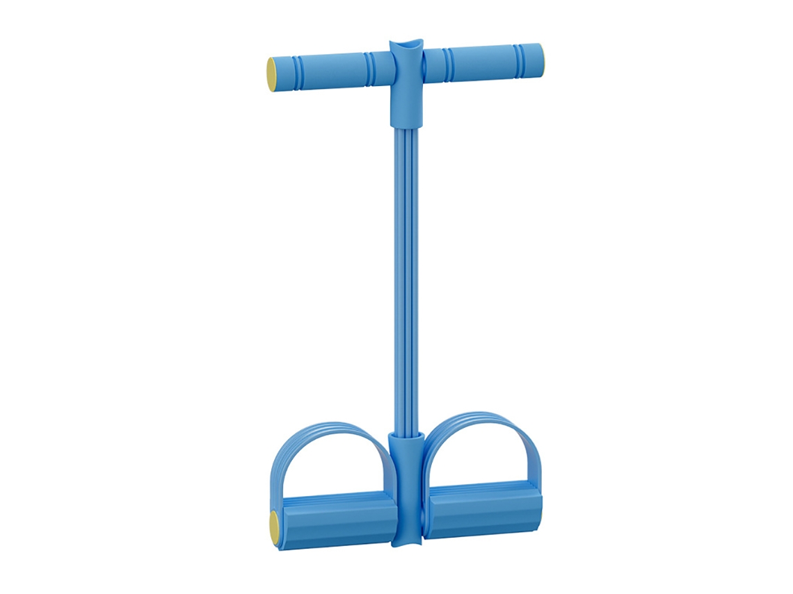 Entrenador abdominal azul, equipo de entrenamiento abdominal, expansor de cuerpo completo, aparato de fitness para el hogar
