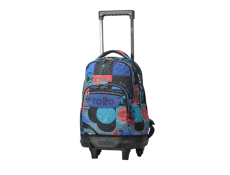 Trolley Escolar TOTTO Resma Et Azul ( 42x29,5x16 cm - 20L)