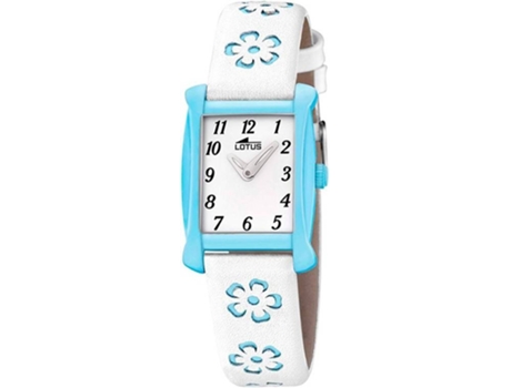 Reloj LOTUS Infantil (Piel - Blanco)
