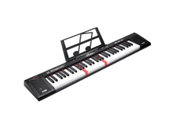 Teclado de piano digital de 61 teclas con calidad de sonido profesional, 6151 con luz OEM