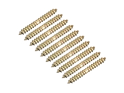 24 Tornillos Autorroscantes De Doble Cara De 4 X 30 Mm Para Unir Madera.