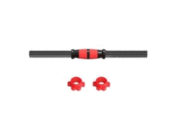 Barra De Conexión Para Mancuernas De 35 Cm Con 2 Abrazaderas De Tornillo, Universal Para Gimnasio En Casa, Entrenamiento De Fuerza.