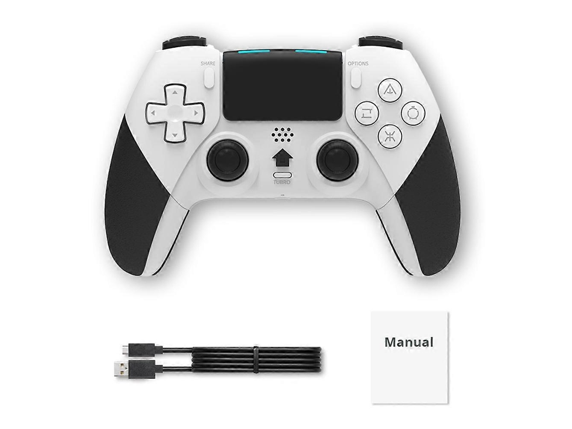 Blanco Negro Gamepad Inalámbrico Con Puerto De Auriculares Controlador Ligero Portátil Regalo Para Niños Adultos