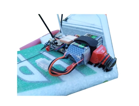 Bee 490 Wingspan Epp Fpv Rc Aeroplano de Ala Fija Kit For New Flyer Principiante Entrenador Verde