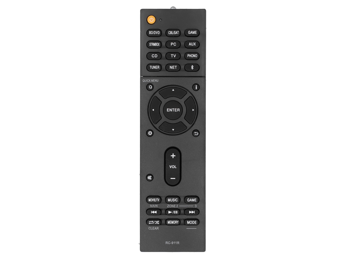 Mando A Distancia De Repuesto Rc911r Para Receptor De Audio Y Vídeo Onkyo Txrz810 Txnr575e