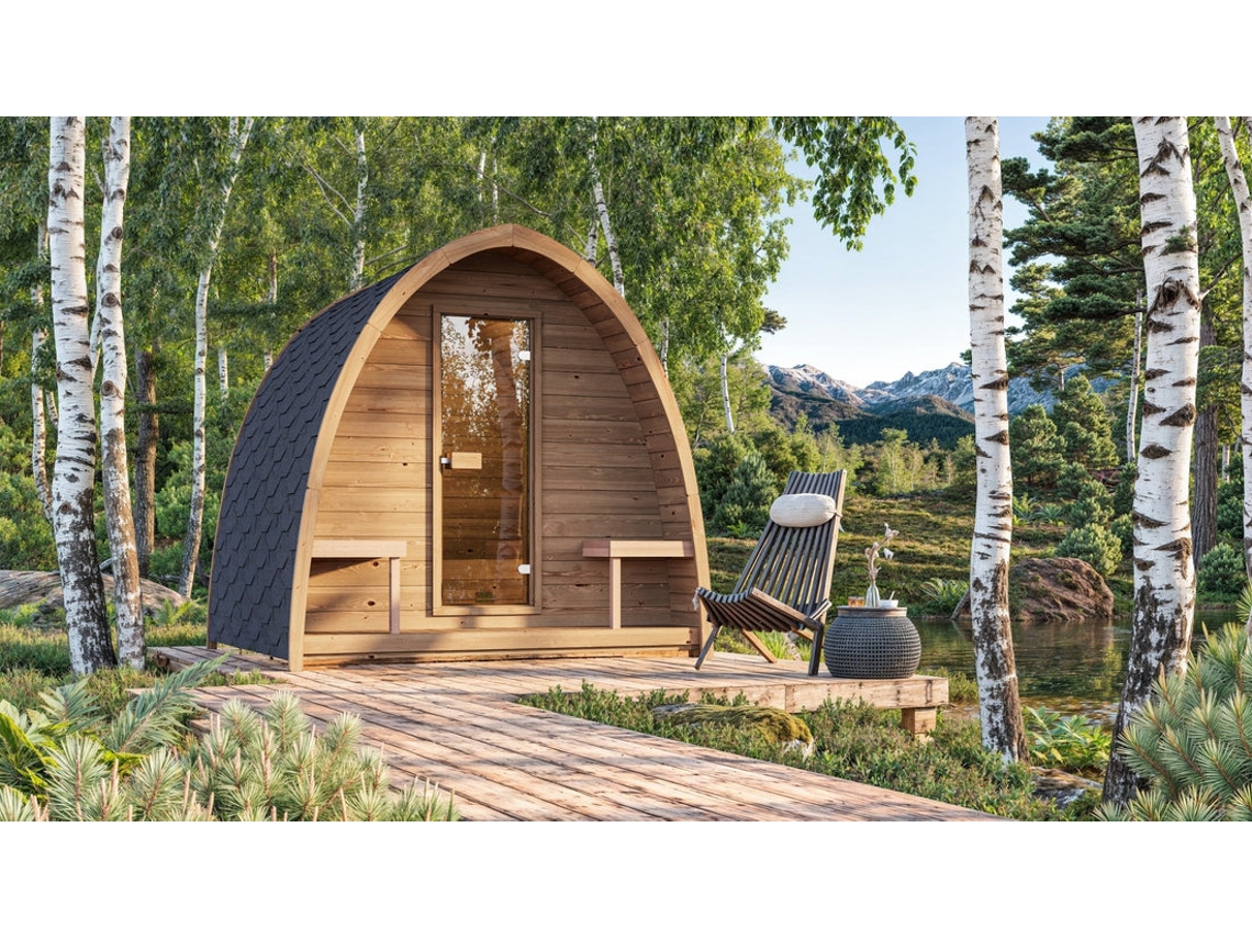 Sauna al aire libre tipo cápsula - Spruce
