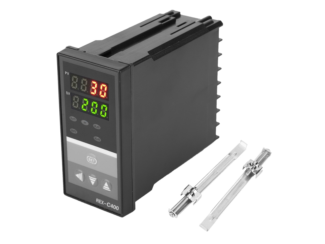 Regulador De Temperatura Inteligente Rex C400 Para Hornos, Máquinas Industriales Y Automatización.