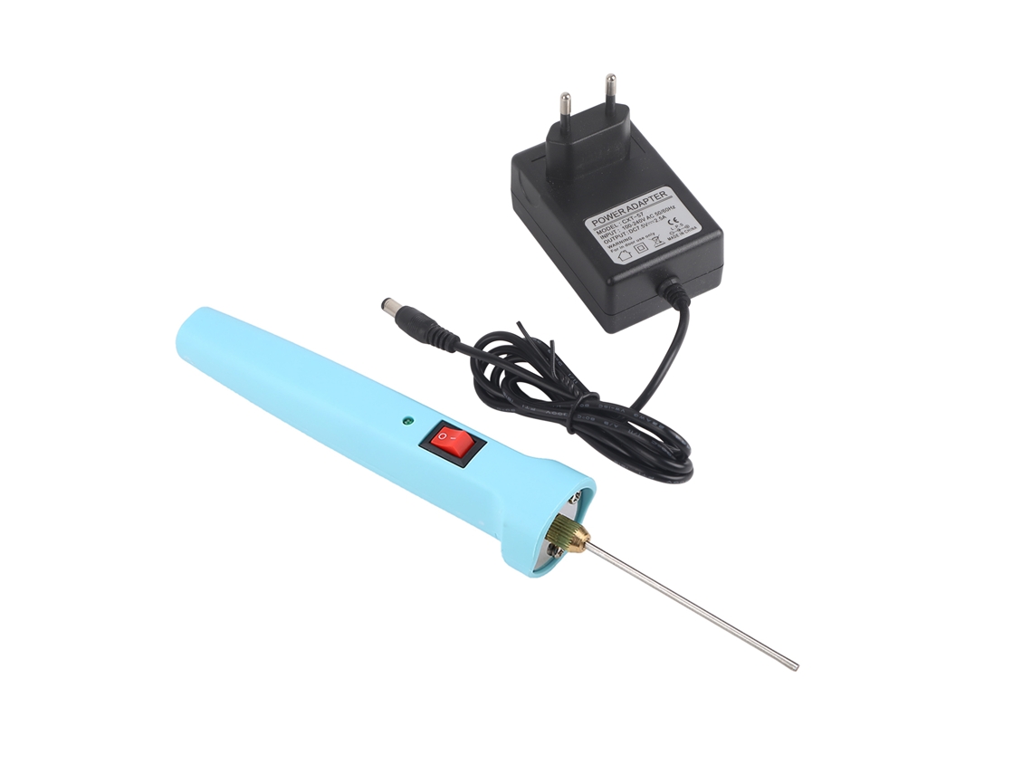 Lápiz Cortador De Hilo Caliente De 13,5 W Y 5 Cm Para Espuma De Poliestireno Con Protección Contra Sobrecarga.