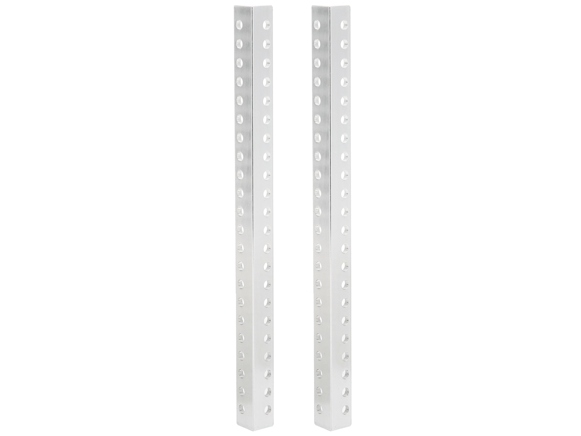 2 Perfiles De Extrusión En Forma De L De Aluminio De 12x12 Mm, 22 Orificios, 184 Mm, Accesorios Para Robots, 3103-0022-0184