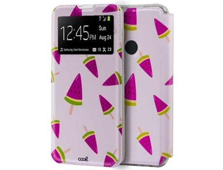 Funda para Xiaomi Redmi Note 8 COOL Flip Cover Morado