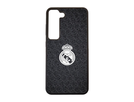 Funda Móvil Oficial Real Madrid para Samsung Galaxy S23 PHONECASES3D Piel Sintética Negro