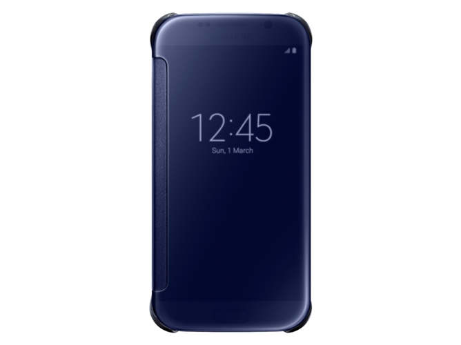 Funda SAMSUNG Galaxy S6 Clear View Negro