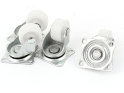 Ruedas 25 Mm 573b Giratorias Para Muebles Ideal Para Uso