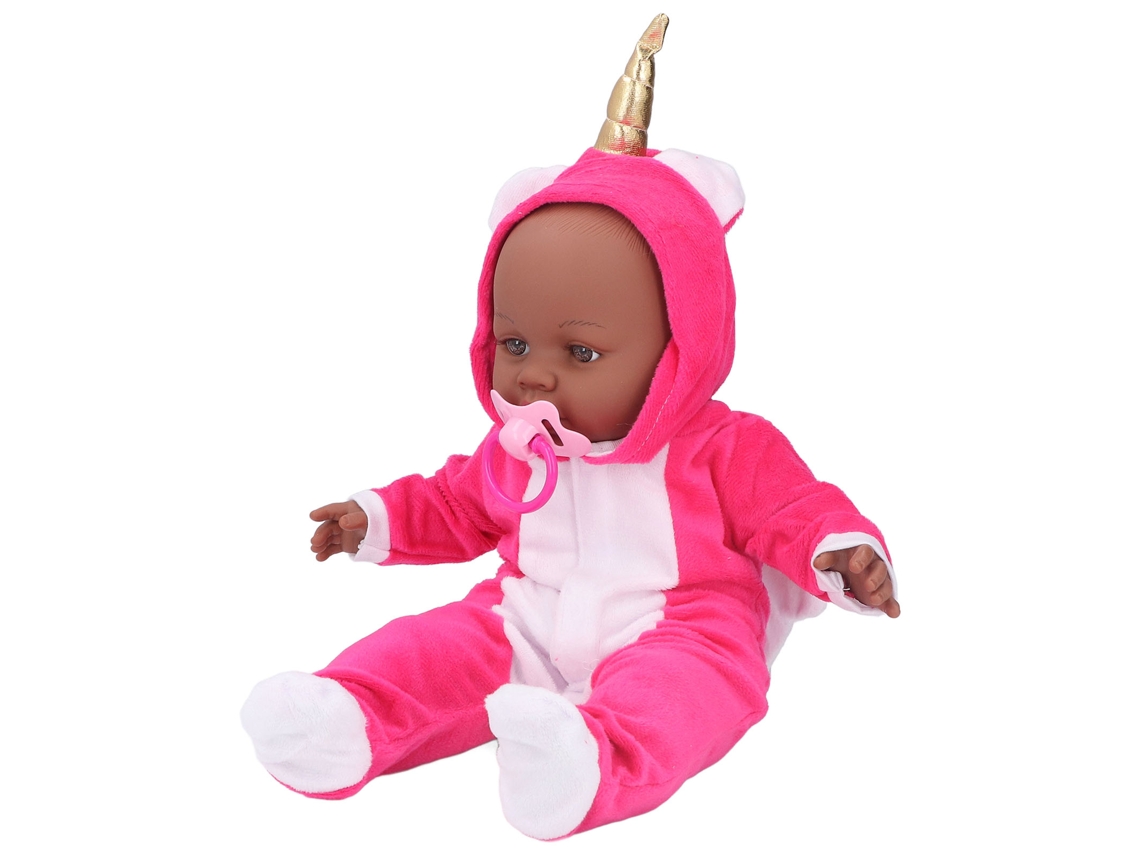 Muñeca Bebé Simulada De 40 Cm (16 Pulgadas) De Vinilo Suave Con Ropa Intercambiable. Regalo Ideal Para Niños.