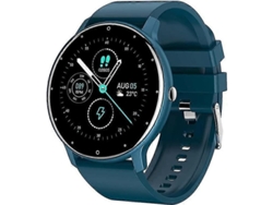 Reloj Inteligente Mujer Hombre 2023 Ip67 Impermeable Pantalla Táctil Bluetooth Fitness Tracker Jki10blue Azul