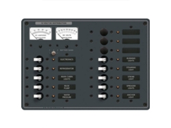 Painel BLUE SEA SYSTEMS Dc Circuit Breaker Panel 13 Positions Negro