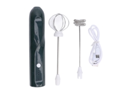 Espumador De Leche Recargable Con 2 Accesorios, Batidora Eléctrica Para Café Y Huevos.