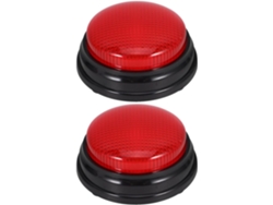 Juego De 2 Piezas Con Botones Pulsadores, Luces Y Sonido Para Fiestas Y Eventos.