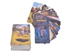 2026-78 Tarjetas De Tarot Wonderland Herramienta De Divinación Papel Recubierto Juego De Mesa Para Principiantes