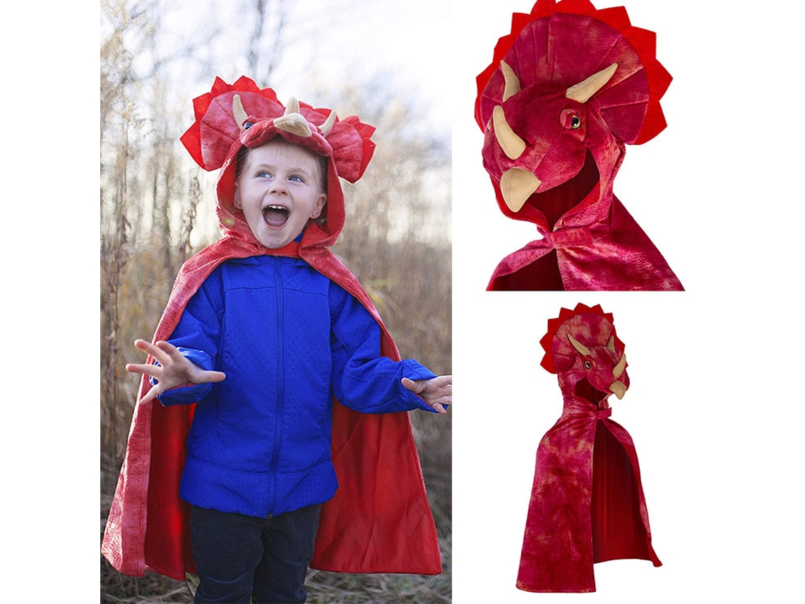 Jurassic World Halloween Flame Dragon Unicorn Dragon Capa infantil160cm