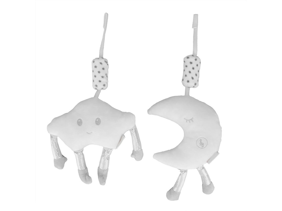 Colgante De Peluche Con Cascabel Para Bebé - Juguete Para Cuna Y Cochecito 01