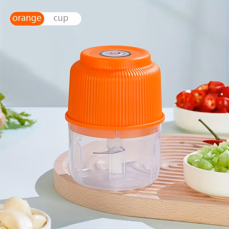Exprimidor eléctrico USB recargable de 260 ml: potente y duradero, ¡procesa fácilmente pimientos y todo tipo de verduras! Stelasplen