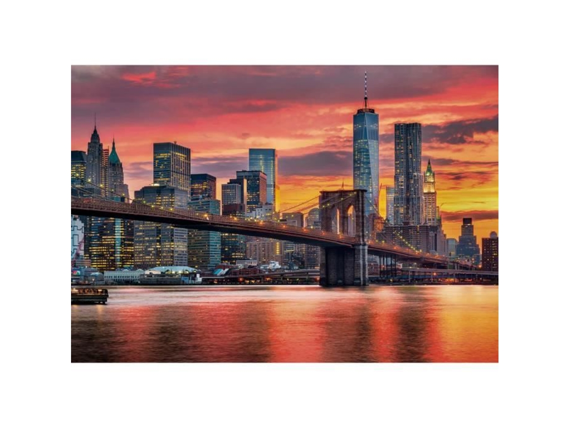 Quebra-Cabeça de 1.500 Peças: East River em Twilight Unique Color