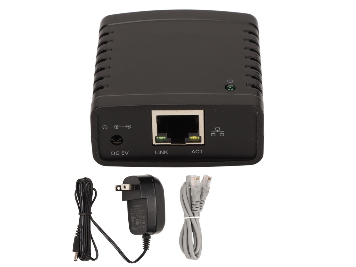 Servidor De Impressão Usb Com Porta Rj45 Compartilhamento De Impressora Na Rede Lan Para Impressoras Usb