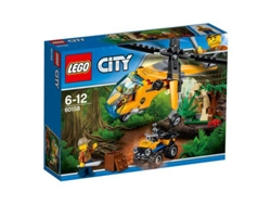 LEGO City: Helicóptero de Carga da Selva 60158 (Idade mínima: 6 - 201 Peças)