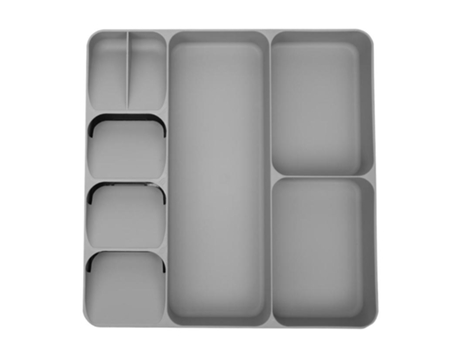 Organizador de Cubiertos XGF Gris