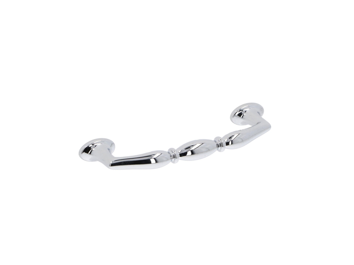 Tirador para mueble Aleación de zinc. Estilo clásico. Distancia entre ejes 96. cromo pulido HARDWAREXCHANGE
