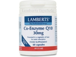 Complemento Alimentar LAMBERTS Coenzima Q (60 cápsulas de 30mg)