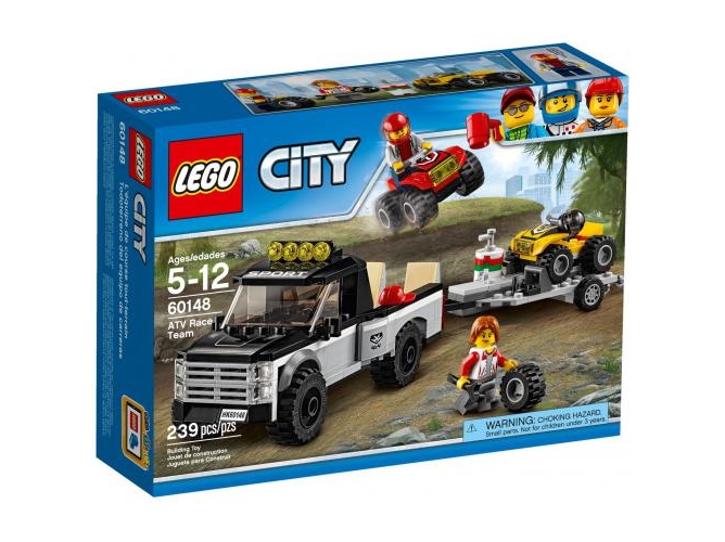 LEGO City: Equipo de carreras a campo traviesa 60148 (Edad Mínima: 5 - 239 Piezas)