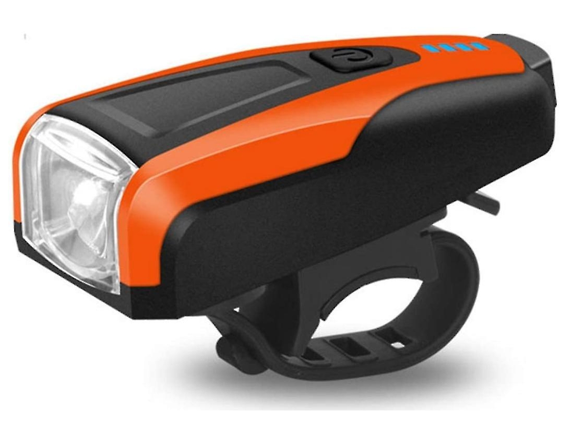 Luces de bicicleta T6 3 modos, 5 sonidos, IPX8, 1500 mAh, color negro, Yizhood