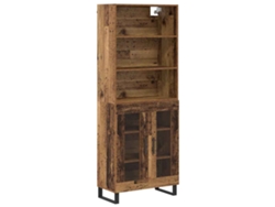 Aparador de madera antiguo 69,5x34x180 cm Madera procesada MAISON EXCLUSIVE