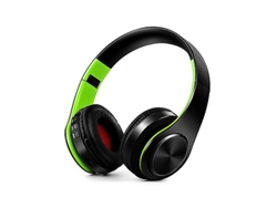 Auriculares Bluetooth YDCY Hifi Stereo Music Fm y compatible con tarjeta Sd con micrófono