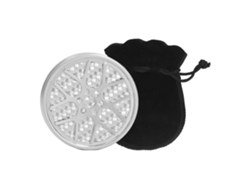 Cubo Magnético Deslizante De Metal Hueco Para Monedas Para Aliviar El Estrés Del Tdah