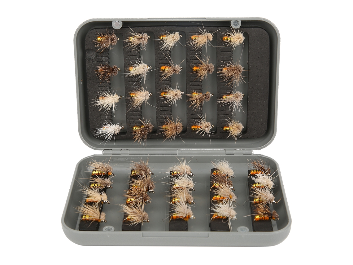 Danu26-40pcs Cebo Artificial Para Pesca Con Mosca Cebo De Insecto Con Gancho Accesorio De Pesca
