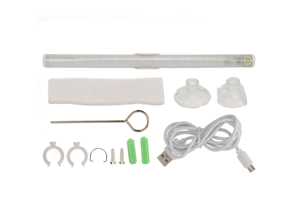Lámpara Led Recargable Multiusos Para Debajo De Los Armarios Con 4 Modos De Iluminación Para Acampar Y Leer.